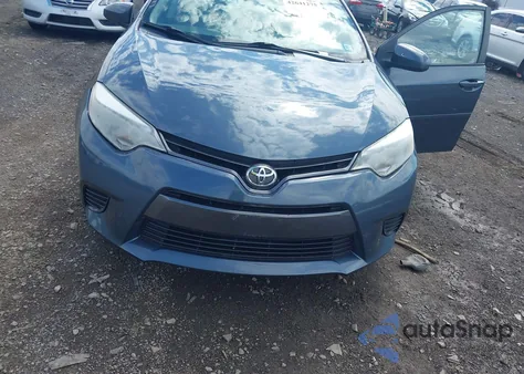 2016 Toyota Corolla Le из США, поврежденный, VIN 2T1BURHE7GC651689